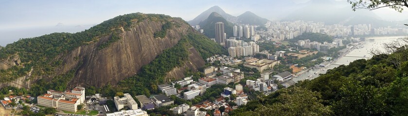 skyline of Rio de Janeiro, Brazil