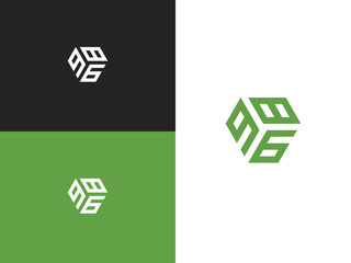 Combination number, stylish vector emblem for design
