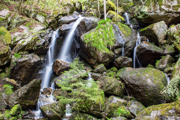 Naklejka na ściany i meble Ysperklamm in Austria, Waterfalls in Nature