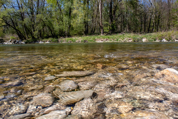 Ybbs River in Austria