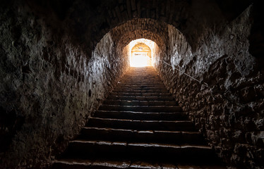 View of Porto Palermo Castle.