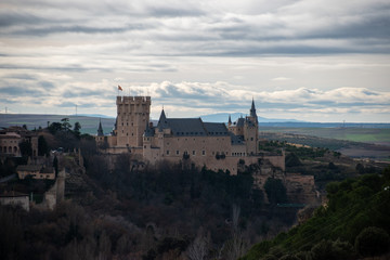 Fototapeta na wymiar The Alacazar of Segovia, Spain