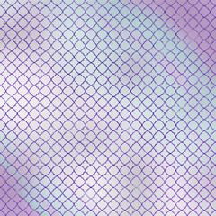 Background with a geometric pattern of gentle purple-turquoise