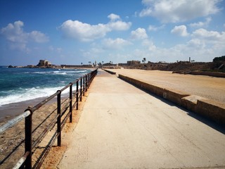 Caesarea  harbour