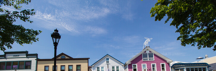 Storefronts, Bar Harbor, maine