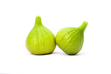 Fototapeta premium Figs isolated on a white background