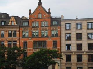 Hamburg Häuserfassade