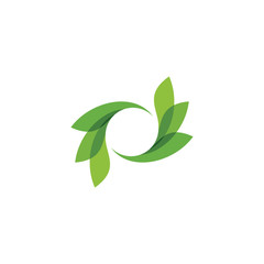 leaf logo template