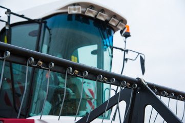 Winter parking of agricultural machinery