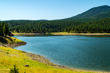 Phillips Lake in eastern Oregon near Sumpter, Oregon