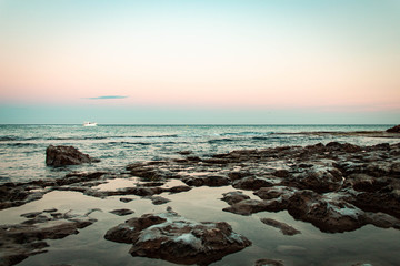 Atardecer en Torrevieja, La Mata.