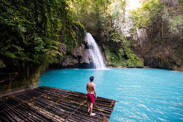 Kawasan Falls in Cebu, Philippines