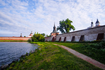 View to Kirillo-Belozersky Monastery in Kirillov, Russia