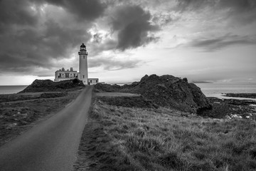 Turnberry Lighthouse and Castle Ruins