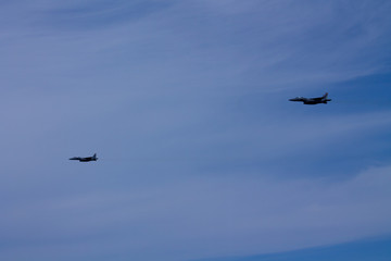 F-15 flyby at Willow Run