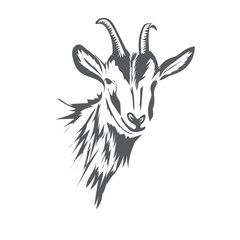 sheep and goat logo designs icon