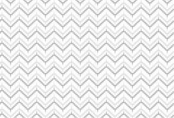 Classic, seamless ,geometric, textured ikat chevron pattern