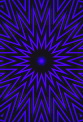 Blue starburst abstract background