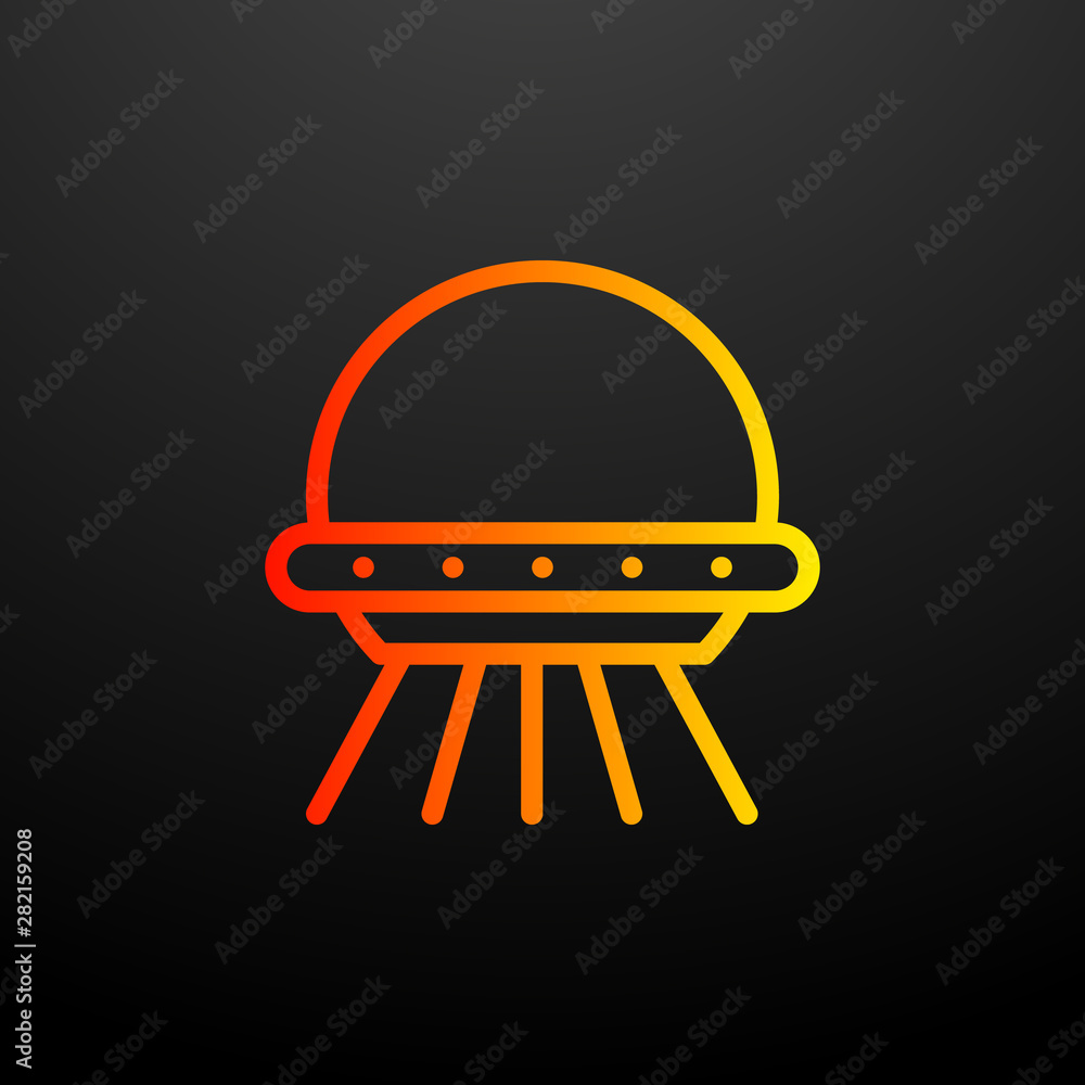 Aufkleber satellite nolan icon. elements of science set. simple icon for websites, web design, mobile app, inf