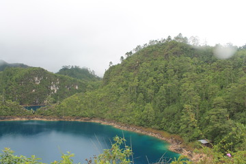 Obraz premium Lagunas de Montebello