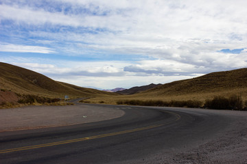 road in desert