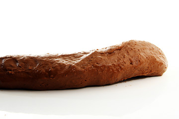 close up of chocolate texture