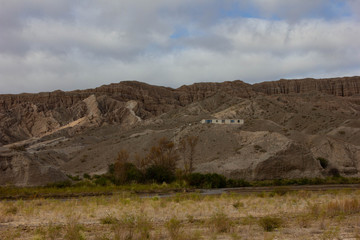 landscape in mountains
