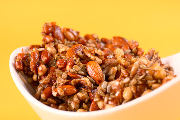 Sunflower Seed, Peanut & Almond Nut Brittle Treat