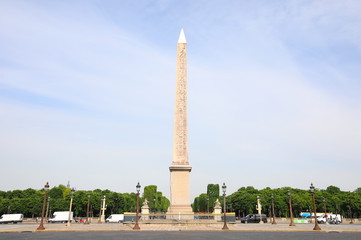 Obraz premium Concorde square cityscape Paris France
