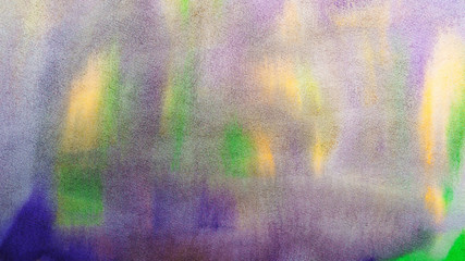 Watercolor drips. Abstract painting. Background