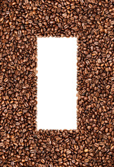 agriculture, arabica, aroma, aromatic, background, bean, beans, beverage, black, borders, breakfast, brown, caffeine, card, closeup, coffee, coffee frame, columbian, copyspace, dark, design, detail, d