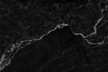 Black grey marble texture background with high resolution, top view of natural tiles stone in luxury and seamless glitter pattern.