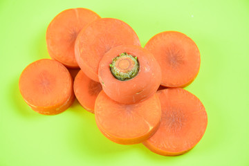 Sliced carrots