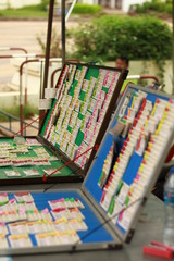 Thailand  Goverment Lottery  in the local market