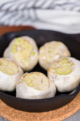 Roasted garlic