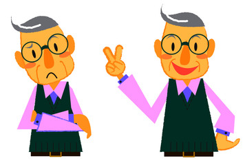 シニア男性　悩み＆解決　セット