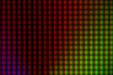 LED lights from LED computer monitor screen display panel for graphic website template. electricity or technology design.