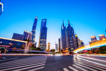 Motion speed effect with City Night