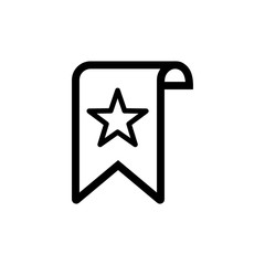 Obraz premium bookmark, icon, vector, illustration, logo, sign, web, pictogram, isolated, symbol