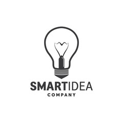Smart Idea Logo Design Template Inspiration