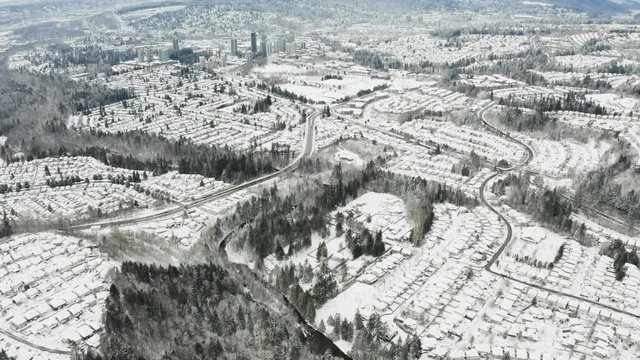 Burke Mountain Coquitlam - Arial Shot