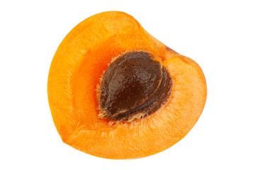 Apricot fruit closeup