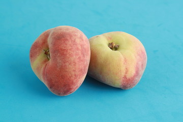 Paraguayan peach on colorful background