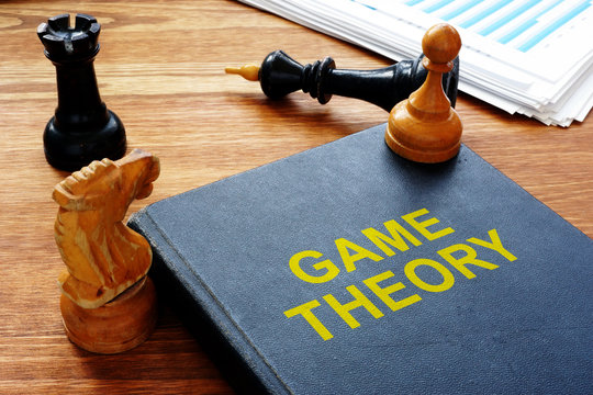 Game Theory Book And Chess With Documents.