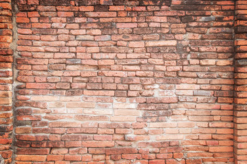 Old brick wall texture background