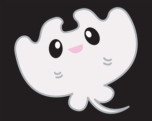 Stingray icon in vector