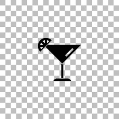 Cocktail icon flat