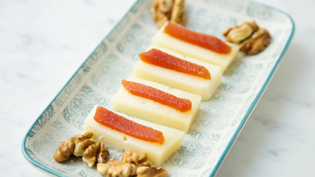 Membrillo con queso.