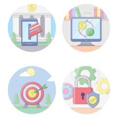 Banking And Finance Icons Collection 