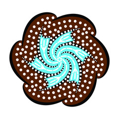 Indonesian batik motifs with various touches of modern colors, become a very good work